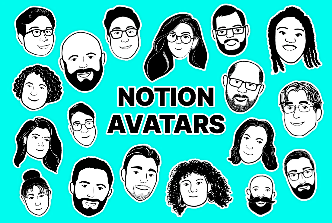 Custom Notion-styled Avatar Icon