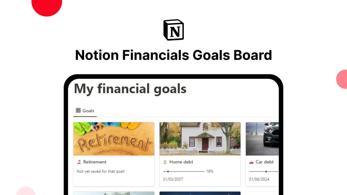 Manage Your Personal Finances | Notion Templates