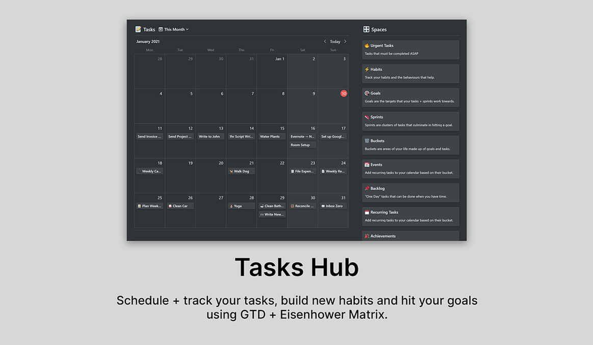 Notion template for Task management | Notionable Task manger